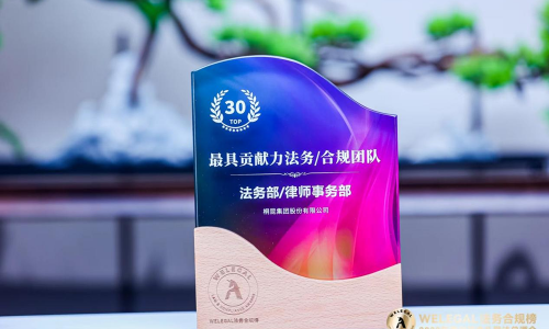 fun乐天使官网荣膺WELEGAL2023年度最具贡献力法务/合规团队奖