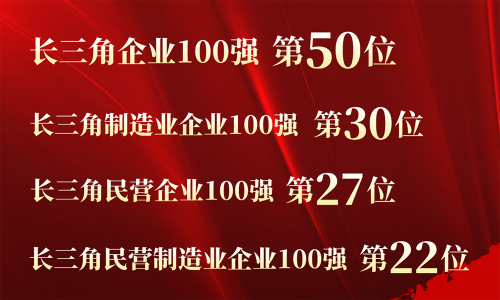 第50位！fun乐天使官网控股入围2023长三角百强企业